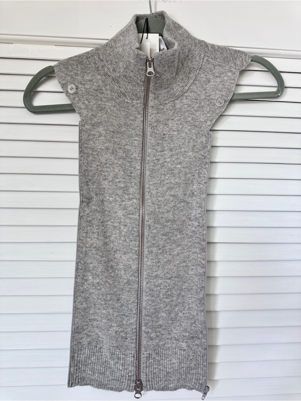 Veronica Beard NWT 3 Piece-Set Uptown gray Cashmere Blend Dickey Jacket insert - Picture 12 of 16